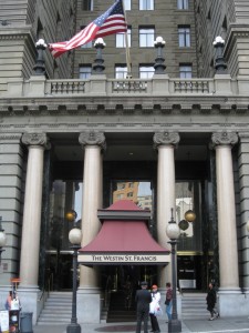 ... worth a visit even if you're not staying, sumptuous lobby & glass elevators with great views over SF.   westinsf.com